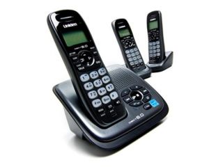 Uniden DECT 6.0 3 Handset Cordless Phone with Digital Answering System