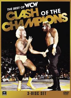 WWE Best of WCW Clash of the Champions DVD, 2012, 3 Disc Set