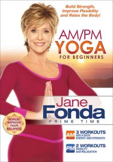 Jane Fonda AM PM Yoga for Beginners DVD, 2012