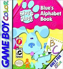 Blues Clues Blues Alphabet Book Nintendo Game Boy Color, 2000