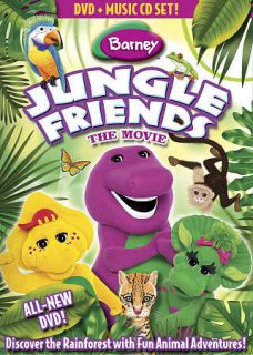 Barney Jungle Friends (DVD, 2009, DVD/C
