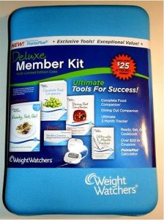 NEW 2011 WEIGHT WATCHERS POINTS PLUS DELUXE STARTER KIT WITH 