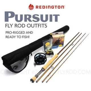 NEW REDINGTON PURSUIT 890 4S 4PC 8WT SALTWATER FLY ROD OUTFIT   FREE 