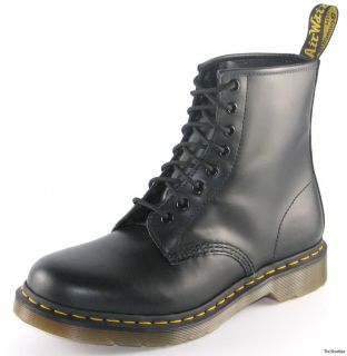 new dr doc martens black 1460 boots size uk 11 us 12