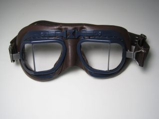 Halcyon split UV lens Mark 8 Raf Flying Goggle Made in England riding 