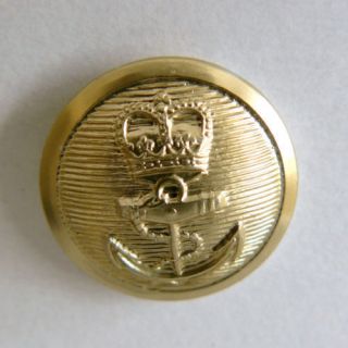 ROYAL NAVY CHIEF PETTY OFFICER ♦ 20MM METAL BUTTONS X10 MILITARY 