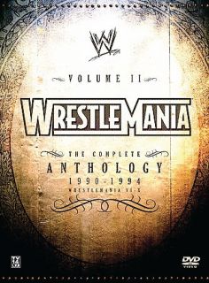 wwe wrestlemania the complete anthology vol 2 1