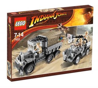 NEW Lego 7622 Indiana Jones Raiders of the Lost Ark Race Stolen 