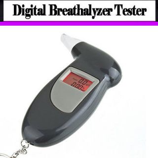 New Digital Breath Alcohol Sensor Analyser Breathalyzer Test Tester 