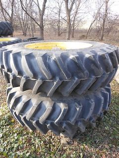 Pair   USED 18.4 x38 NEW Firestone Super All Traction 23 8 Ply 