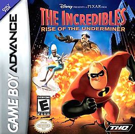 The Incredibles Rise of the Underminer Nintendo Game Boy Advance, 2005 