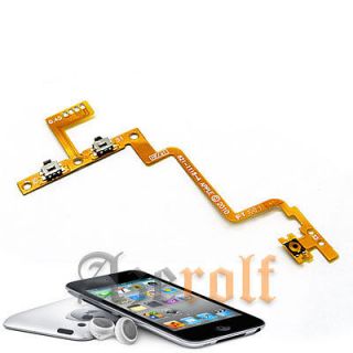 Hot Sale Power Volume Button Flex Cable Ribbon For iPod Touch 4 4G 4th 
