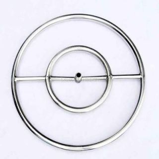 12 18 24 30 36 48 Stainless Steel Gas Burner Ring Fire Pit 