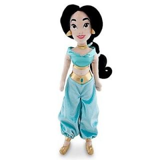 disney pretty princess jasmine 21 plush rag doll time left