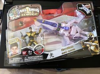 2012 NEW Power Rangers Samurai OCTOZORD LIGHT Gold Ranger SEALED