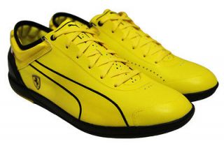 Puma Ferrari Mens Driving Power Light Sf 30416402 Yellow Sneakers 