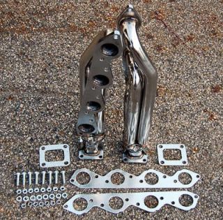 Big Block Chevy BBC T4 Twin Turbo Stainless Headers 427 454 396 502 