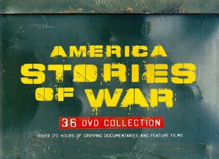 America Stories of War DVD, 2008, 36 Disc Set, Collectors Tin