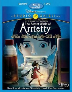 The Secret World of Arrietty Blu ray DVD, 2012, 2 Disc Set