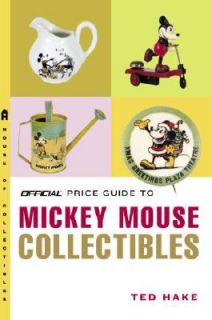 Mickey Mouse Collectibles by Ted Hake 2008, UK Paperback, Large Type 