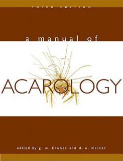 A Manual of Acarology 2009, Hardcover