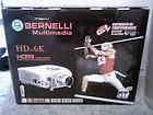 Bernelli HD 6K LCD Projector 3D glasses included with L 74 screen