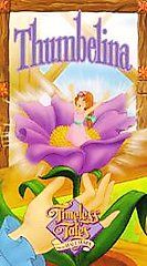Timeless Tales From Hallmark   Thumbelina VHS, 1990