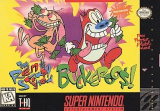 The Ren Stimpy Show Buckeroo Super Nintendo, 1993
