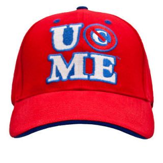 wwe john cena persevere baseball cap red official new from