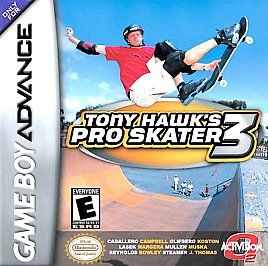 Tony Hawks Pro Skater 3 Nintendo Game Boy Advance, 2002