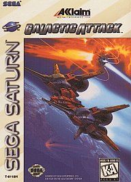 Galactic Attack Sega Saturn, 1997
