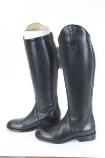 36/5 M NEW SSL Shires Norfolk Tall Leather Black Dress Dressage Boots 