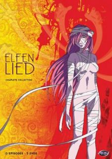 Elfen Lied Complete Collection DVD, 2011, 3 Disc Set