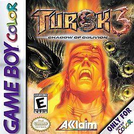 Turok 3 Shadow of Oblivion Nintendo Game Boy Color, 2000