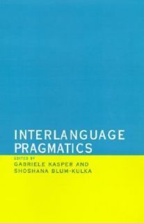 Interlanguage Pragmatics 1993, Hardcover