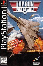 Top Gun Fire At Will Sony PlayStation 1, 1997
