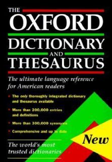 The Oxford Dictionary and Thesaurus (199