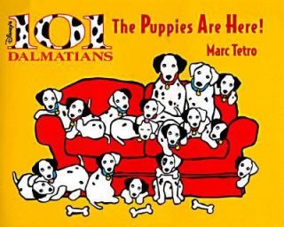 The Puppies Are Here 101 Dalmations by Marc Tetro 1996, Hardcover 
