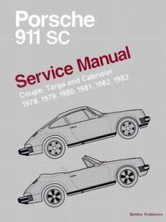 Porsche 911 SC Service Manual Coupe, Targa and Cabriolet 1978, 1979 