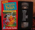 Winnie the Pooh   Pooh Playtime   Detective Tigger (VHS, 1994)