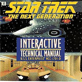 Star Trek The Next Generation    Interactive Technical Manual PC, 1995 