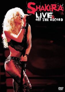 Shakira   Live Off The Record DVD, 2004, 2 Disc Set, DVD CD 2 Pack 