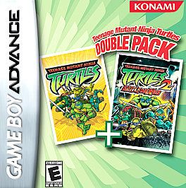Teenage Mutant Ninja Turtles Double Pack Edition Nintendo Game Boy 