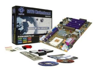 SOYO SY KT600 DRAGON PLUS Socket A AMD Motherboard