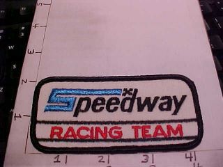 speedway racing team snowmobile patch  12 00