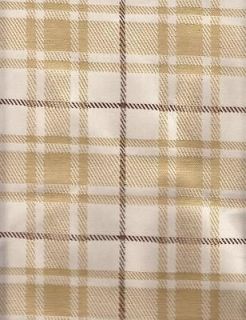European Textiles Upholstery Fabric 54.5 yards Burberry Look Plaid $ 