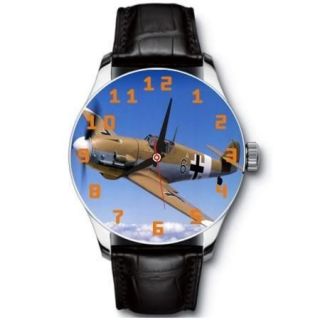 new messerschmitt bf 109f stainless wrist watch  11 02 buy 