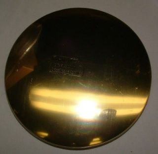 Pendulum Bob Brass 140 mm 5 1/2 Diameter NEW Polished Hermle 
