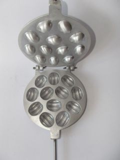 russian oreshki nuts 12 ussr mold cookie iron for oven