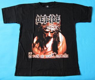 deicide scars of the crucifix t shirt size l new